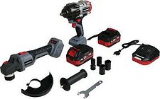 P.I.T. PSR18-D5 + PWS125-C6 (шуруповерт, болгарка, 2 АКБ, кейс)