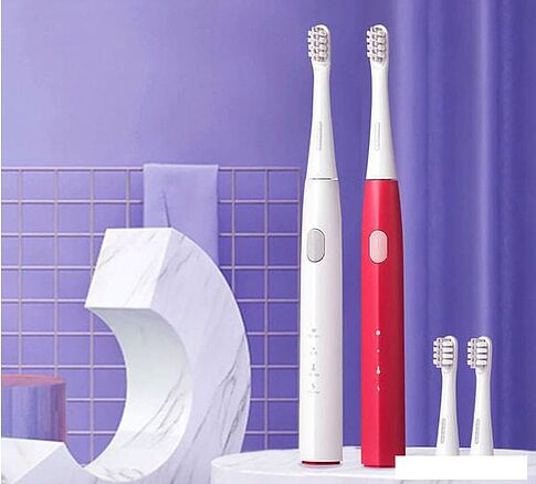 Электрическая зубная щетка Dr.Bei YMYM GY1 (красный)