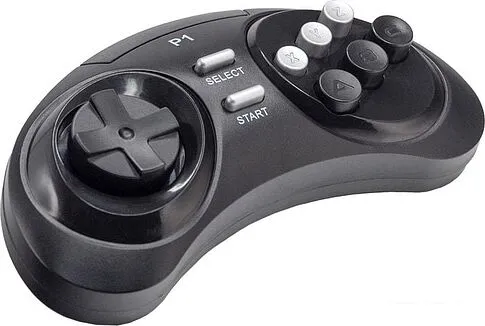 Игровая приставка Retro Genesis Modern Wireless (2 беспроводных геймпада, 170 игр)