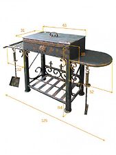Мангал для дачи ООО "Лёгкий Старт" Brazier 101