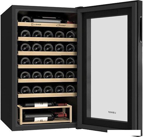 Винный шкаф Libhof Gourmet GM-33 black