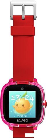 Детские умные часы Elari KidPhone Fresh 4G (красный)