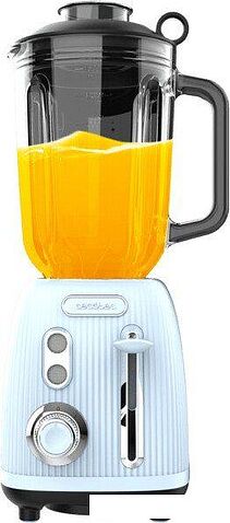 Стационарный блендер Cecotec Power Black Titanium RetroBlue