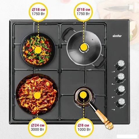 Варочная панель Simfer H60Q40B470