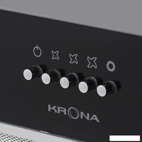Кухонная вытяжка Krona Arven 500 Black PB (черный)