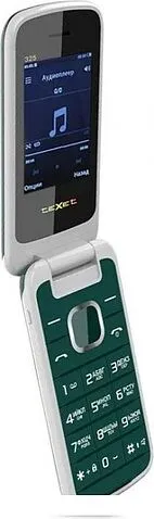 Кнопочный телефон TeXet TM-325 (морская волна)