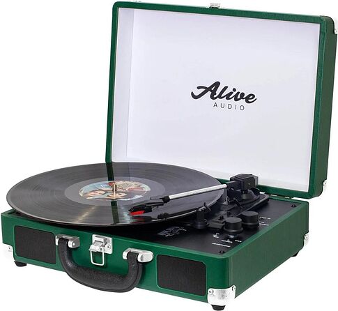 Виниловый проигрыватель Alive Audio Glam Pine