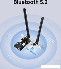 Wi-Fi/Bluetooth адаптер Mercusys MA86XE