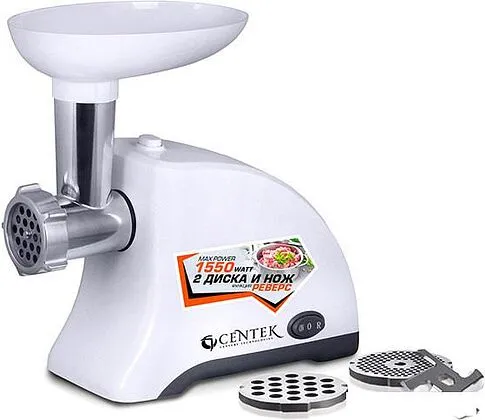 Мясорубка CENTEK CT-1609 (белый)
