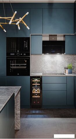 Винный шкаф LEX LWD3017BL Dual Zone