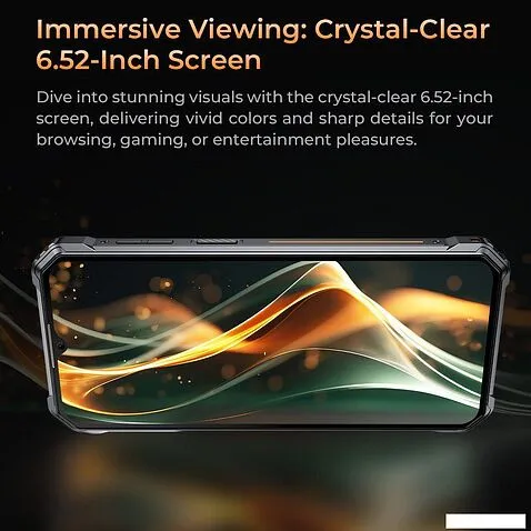 Смартфон Oukitel WP38 6GB/256GB (черный)