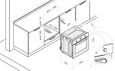 Духовой шкаф Korting OGG771CFW