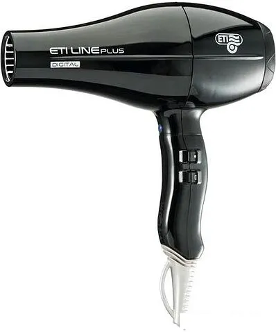 Фен ETI Line Digital Plus (черный)
