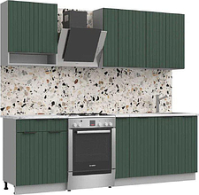 Готовая кухня Arvento АНТА-плюс 1.8м (зеленый)
