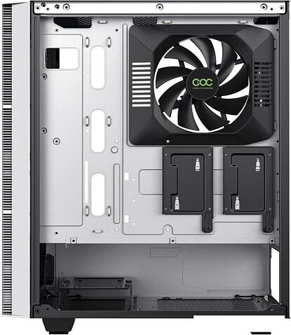 Корпус GameMax Brufen C3 WB (белый/голубой)