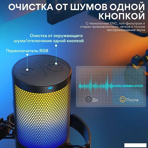 Проводной микрофон Maono DGM20 (черный)