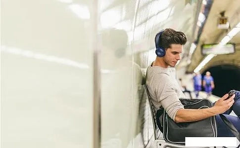 Наушники с микрофоном JBL Tune 500BT (синий)