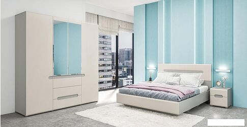 Тумба Неман мебель Леонардо МН-026-06-С1 (кашемир/лунный камень)