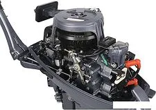 Лодочный мотор Allfa T9.9MAX (черный)