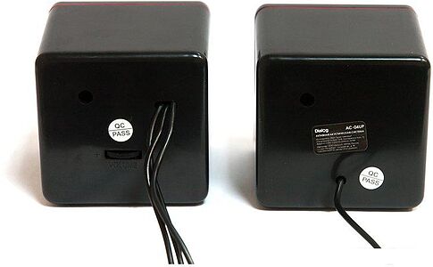 Акустика Dialog AC-04UP (черный/красный)