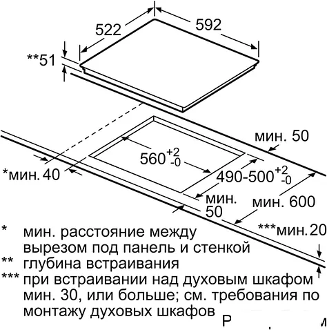 Варочная панель Bosch PVS651FB5E