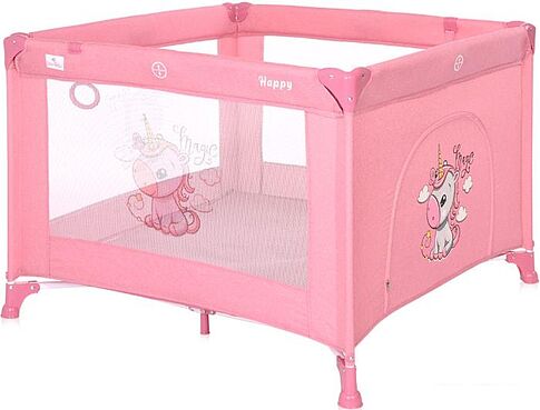 Игровой манеж Lorelli Game Zone Happy (rose velvet unicorn)