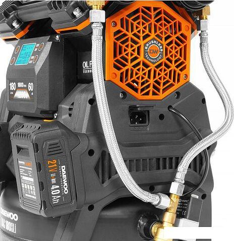 Компрессор Daewoo Power DAC 180S Li (с 2-мя АКБ)