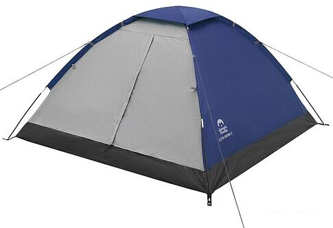 Треккинговая палатка Jungle Camp Lite Dome 3 (синий/серый)