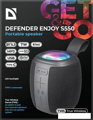 Беспроводная колонка Defender Enjoy S550