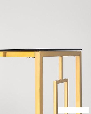 Консольный стол Stool Group Бруклин 115x30 ECST-013-TG-SK (стекло Smoke/сталь золото)