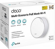 Wi-Fi система TP-Link Deco X50-PoE (3 шт) Wi-Fi система TP-Link Deco X50-PoE (3 шт)