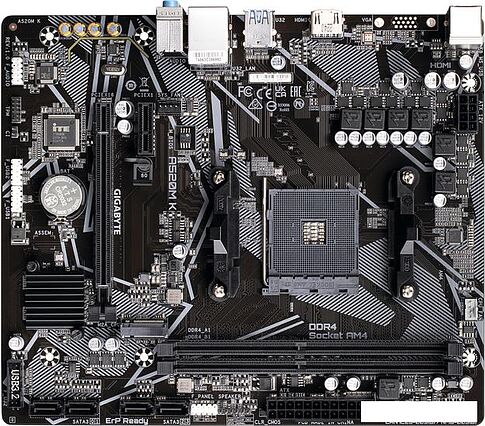 Материнская плата Gigabyte A520M K (rev. 1.0)