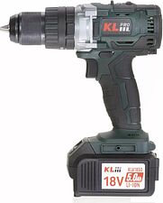 Ударная дрель-шуруповерт KLPRO KLDM18B-50 (с 2-мя АКБ, кейс)