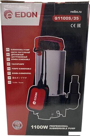 Дренажный насос Edon Q1100S/35