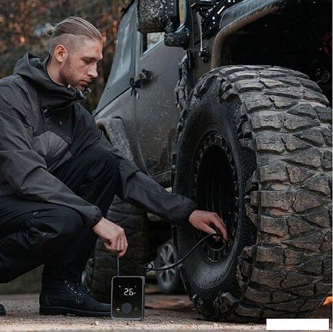 Автомобильный компрессор Hoto Air Pump Pro HOE0008GL