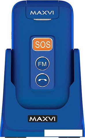 Мобильный телефон Maxvi E5 (синий)