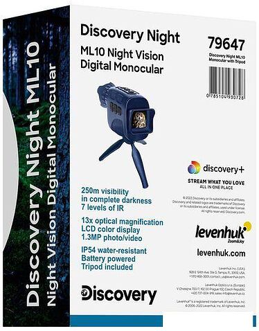 Монокуляр Discovery Night ML10 (синий)