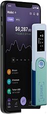 Аппаратный криптокошелек Ledger Nano X (пастельный зеленый) Аппаратный криптокошелек Ledger Nano X (пастельный зеленый)