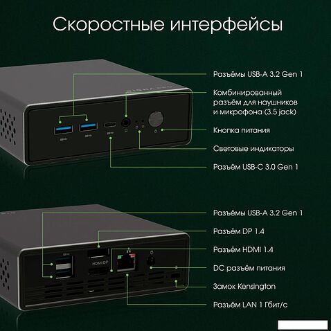 Компактный компьютер Digma Pro Minimax U1 DPP5-ADXW02