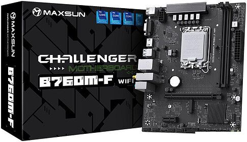 Материнская плата Maxsun Challenger B760M-F WiFi