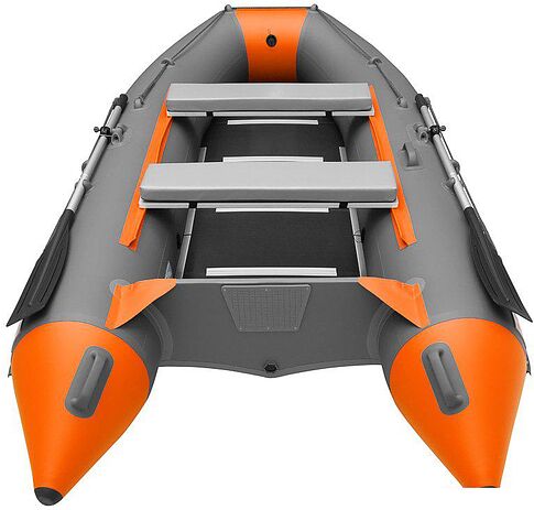 Моторно-килевая лодка Roger Boat Hunter Keel 3000 (малокилевая, графит/оранжевый)