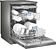 Отдельностоящая посудомоечная машина Weissgauff DW 6038 D Dual Wash Silver