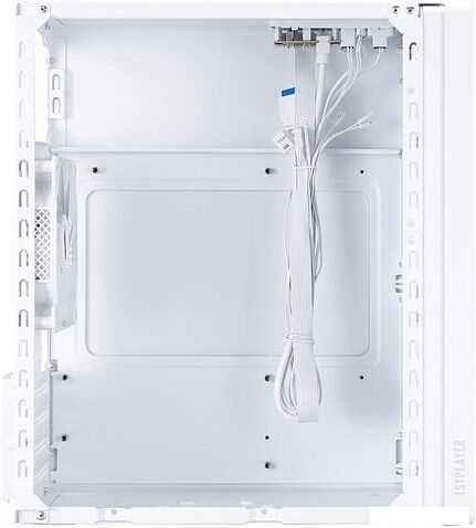 Корпус 1stPlayer WD1 WD1-WH-3F-W (белый)