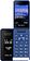 Кнопочный телефон Philips Xenium E2602 (синий)