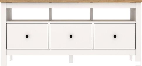 Тумба Mio Tesoro Сага 3 ящика 2.08.03.090.14 (белый/ясень)