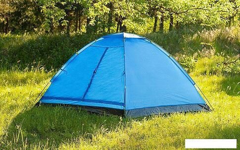 Треккинговая палатка Calviano Acamper Domepack 4 (синий)