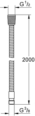 Душевой шланг Grohe 28158000