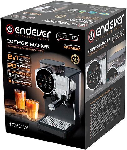 Рожковая кофеварка Endever Costa-1093