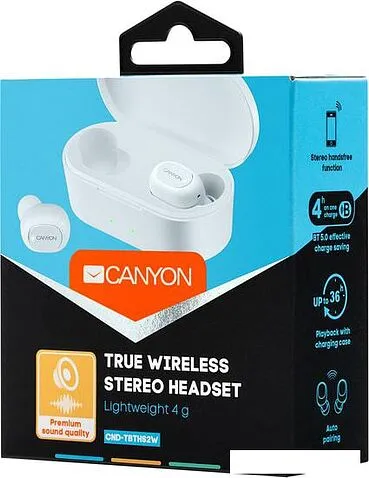 Наушники Canyon CND-TBTHS2W