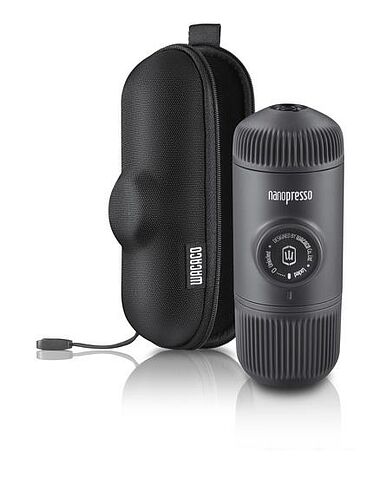 Ручная кофеварка WACACO Nanopresso Grey + NS Adapter